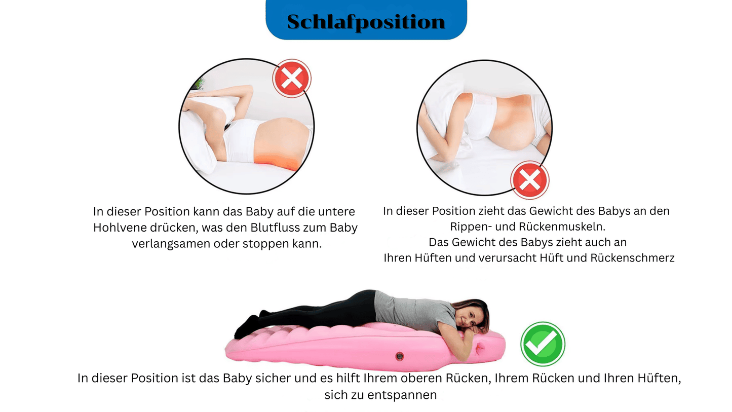 BellyNest™ – Endlich wieder schmerzfrei schlafen – auch auf dem Bauch!