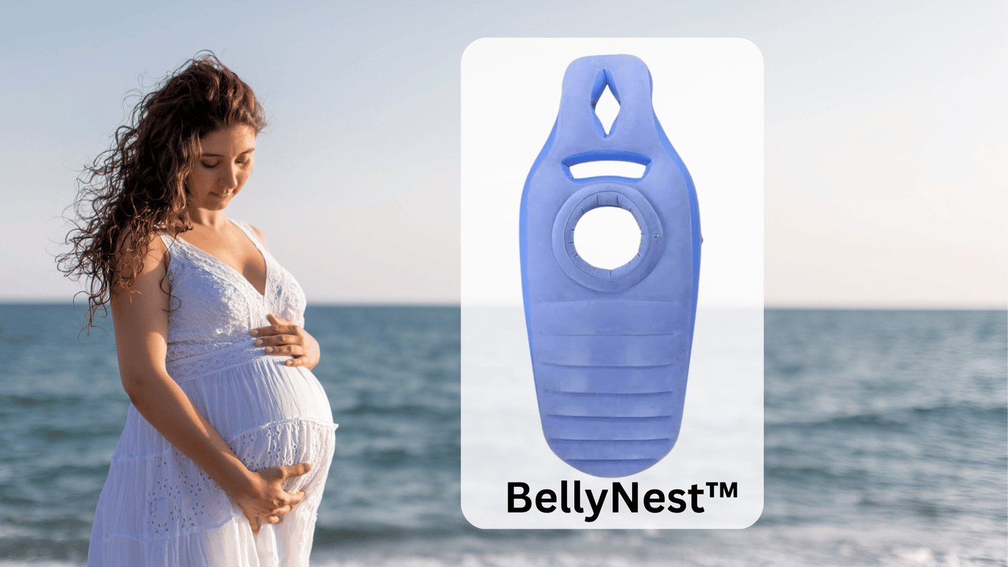 BellyNest™ – Endlich wieder schmerzfrei schlafen – auch auf dem Bauch!