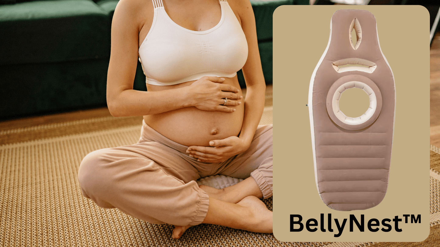 BellyNest™ – Endlich wieder schmerzfrei schlafen – auch auf dem Bauch!