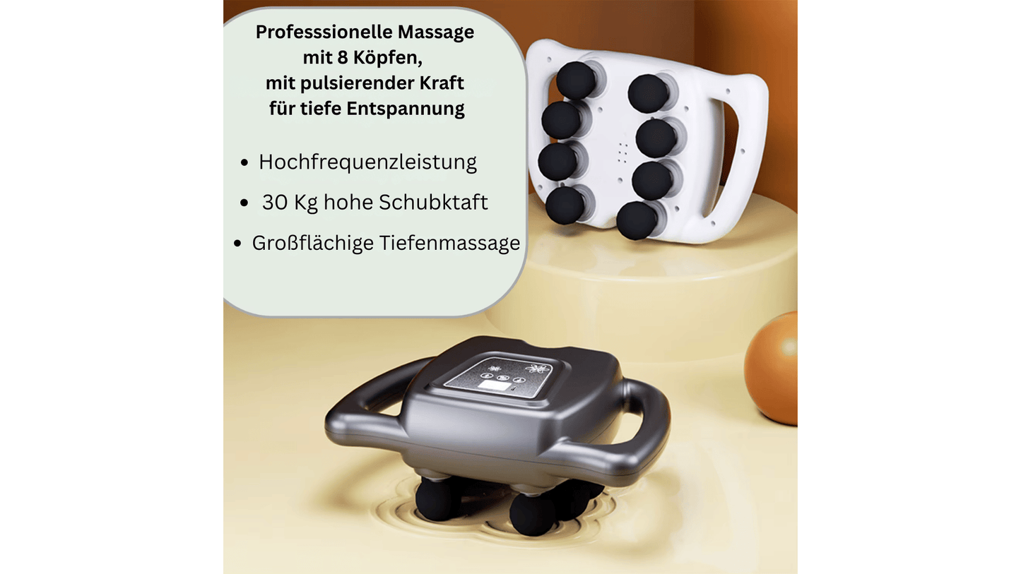MuscleBlaster 16 - „16 Aufsätze. Eine Mission: Deine Tiefenentspannung.“